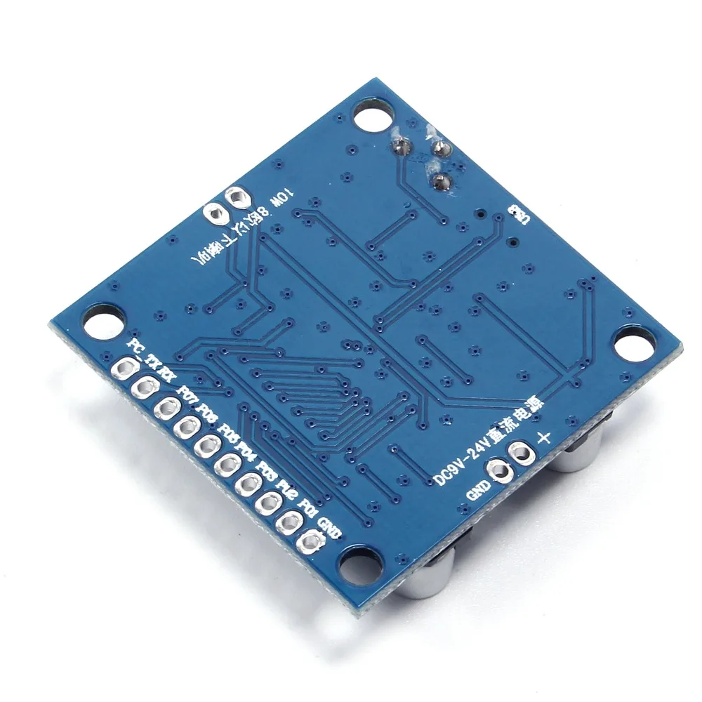 Голосовой MP3 Усилитель плата модуль кнопка управления 15 Вт UART для SPIFLASH tf-карты U-Disk