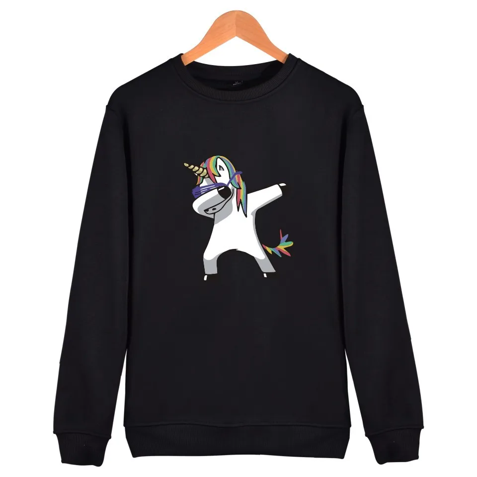 

Dabbing Unicorn Panda Cat Sweatshirts streetwear animal print Pullovers hip hop Hoodies casual Blouse Shirts unisex sweatshirt