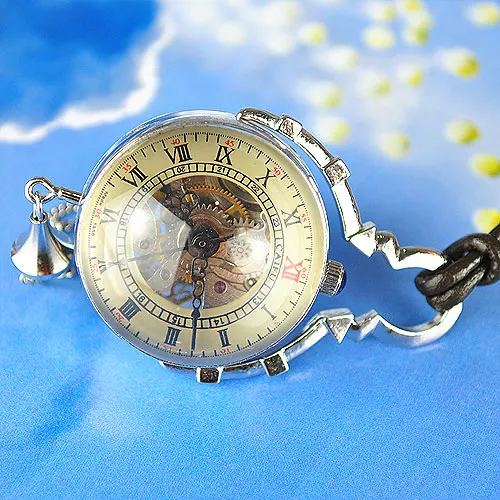 Оптовая продажа новые круглые Серебристые прозрачные Механические карманные