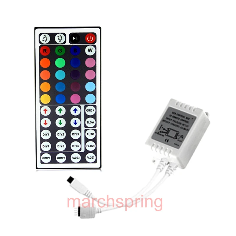Инфракрасный контроллер с 44 клавишами RGB Светодиодная лента клавиши ИК пульт
