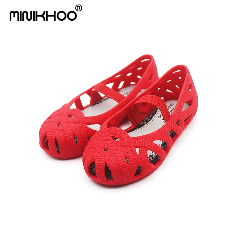 Mini Melissa Mini/прозрачная обувь для девочек детские сандалии римская принцессы с