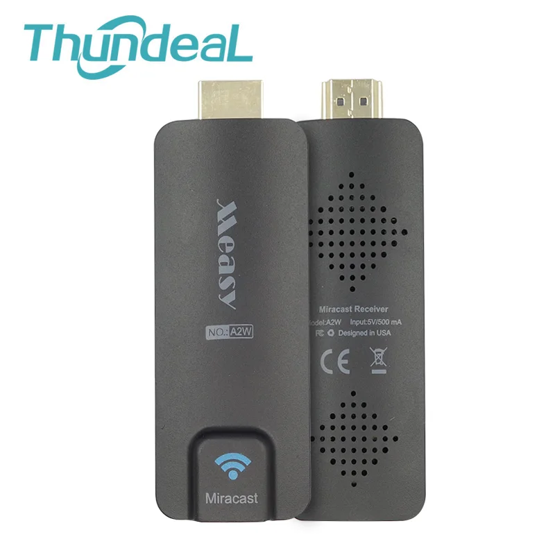 Measy новейший TV Stick A2W Miracast Беспроводной Wi-Fi Дисплей приемник ключа AirPlay EZcast 1080 P HDMI