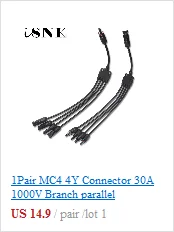 10 м 30ft x 10AWG 12AWG 14AWG 2.5mm2 4mm2 6mm2 ПВХ изолированные электрические MC4 соединительные кабели панели солнечных батарей подключение Назад 5 М+ Красный 5 м