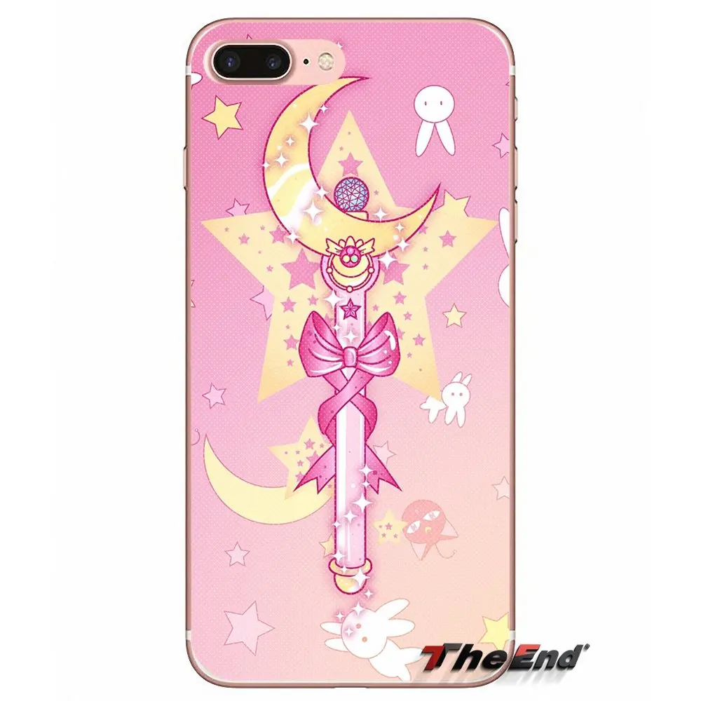 Sailor moon lune cat для Xiaomi Mi6 Mi 6 A1 Max Mix 2 5X 6X Redmi Note 5 5A 4X 4A A4 4 3 Plus Pro Аксессуары чехлы