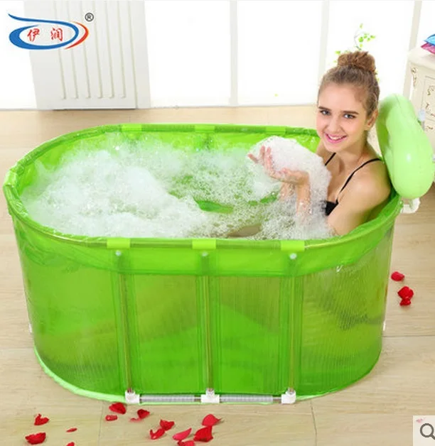 Size110 * 60*60 см Сауна ванны двухдиапазонный Wi-Применение Складная Ванна с когтистой