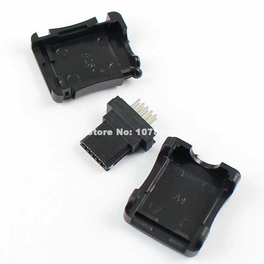 20 штук мини usb 10 контактный мужской разъем для &quotсделай сам&quot|connector 10|connector