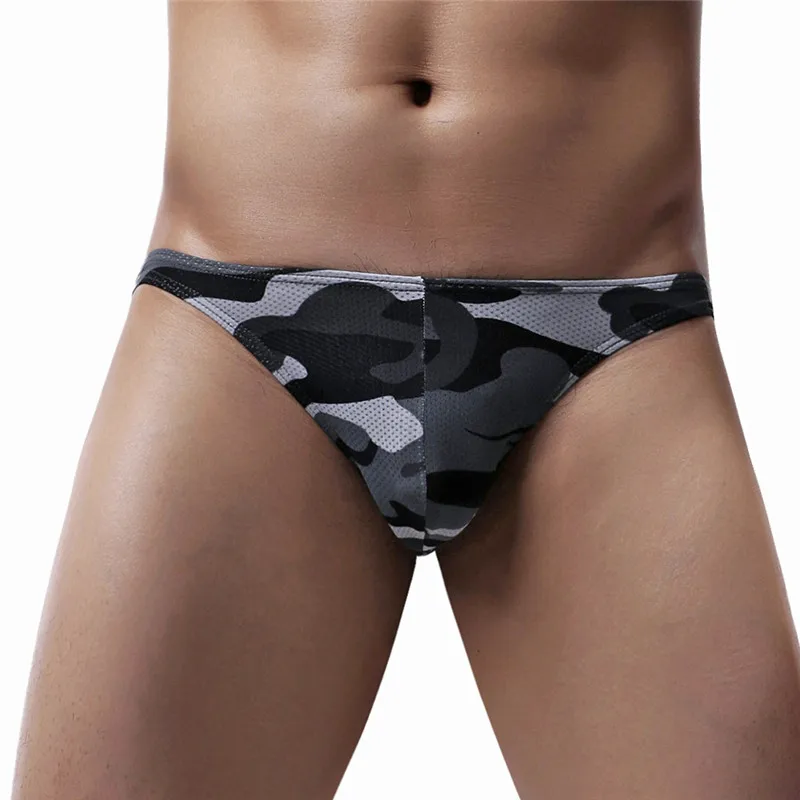 3PCS/Lot Briefs Sexy Men Underwear U Pouch Bikini Underpants Low Waist Fashion Briefs Breathable Underwear for Men