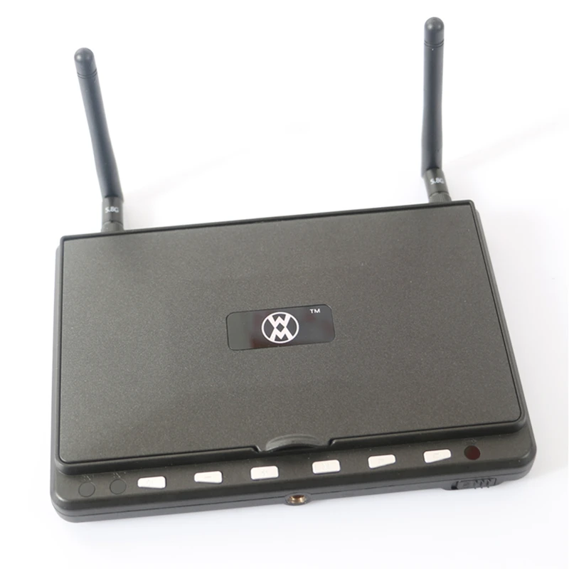 FPV DVR 5 8g передача HDMI 1024 Разрешение двойной приемник 7 дюймов Встроенный
