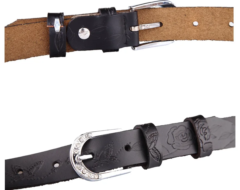 Женский дизайнерский широкий ремень 2 3 винтажный кожаный с розовыми бабочками