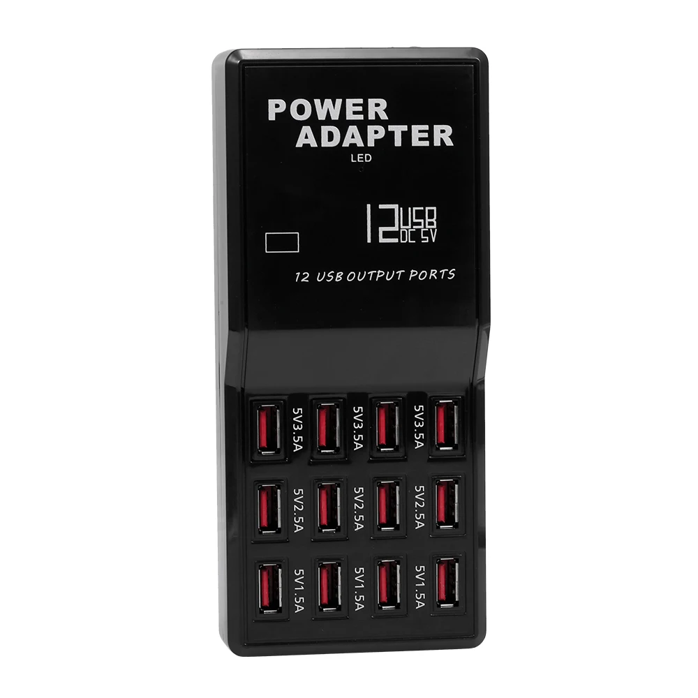 Зарядная станция с 12 портами USB зарядная док-станция зарядное устройство