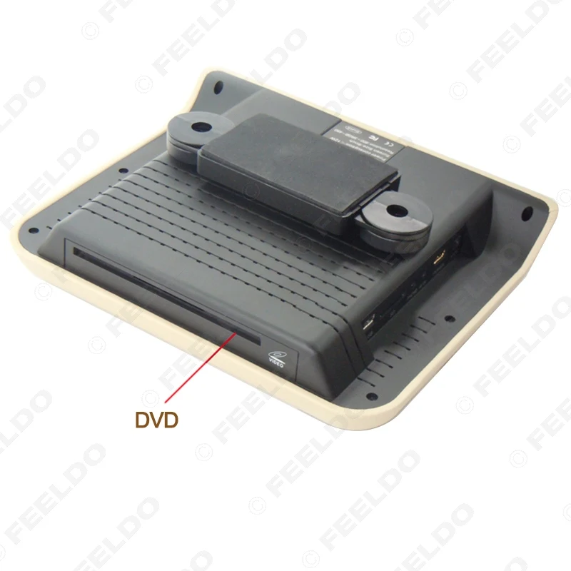 FEELDO цифровой HD 9 &quotдюймовый автомобильный монитор подголовника LCD подвесной dvd