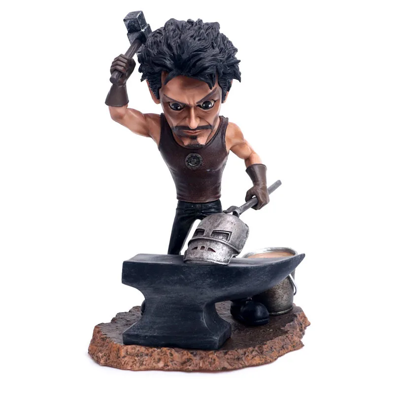 Железный человек Mark Tony Stark строительное оружие ПВХ Marvel Legends фигурка Коллекционная