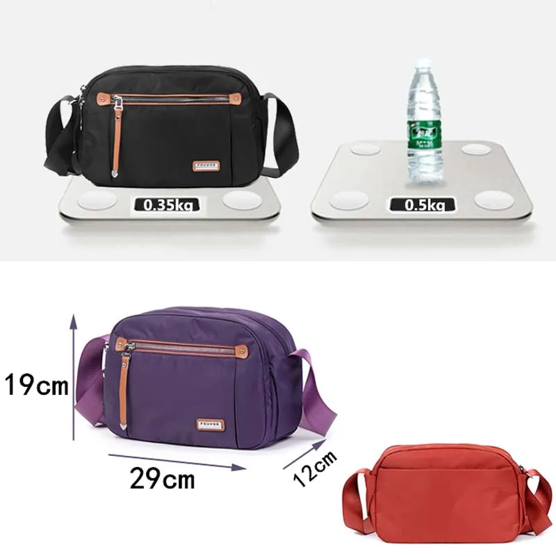 Сумка мессенджер Fouvor Женская нейлоновая маленький кошелек на плечо Пляжная