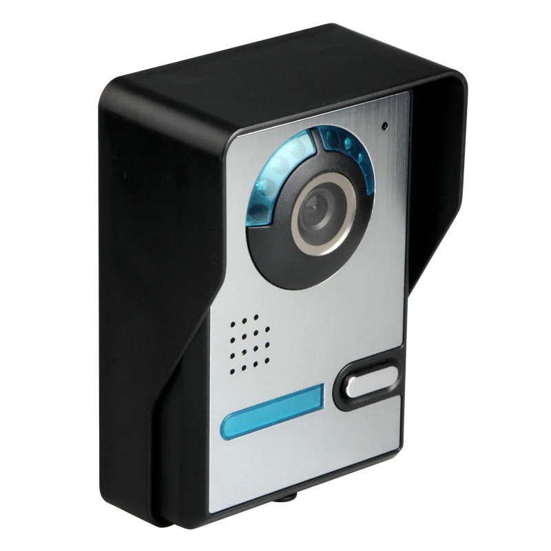 

Yobang Security freeship 7" color video door phone wired village video intercom video door bell phone+Electric lock