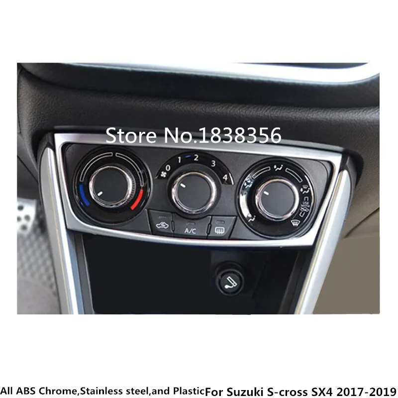 Автомобильная декоративная отделка ABS хромированный передний переключатель