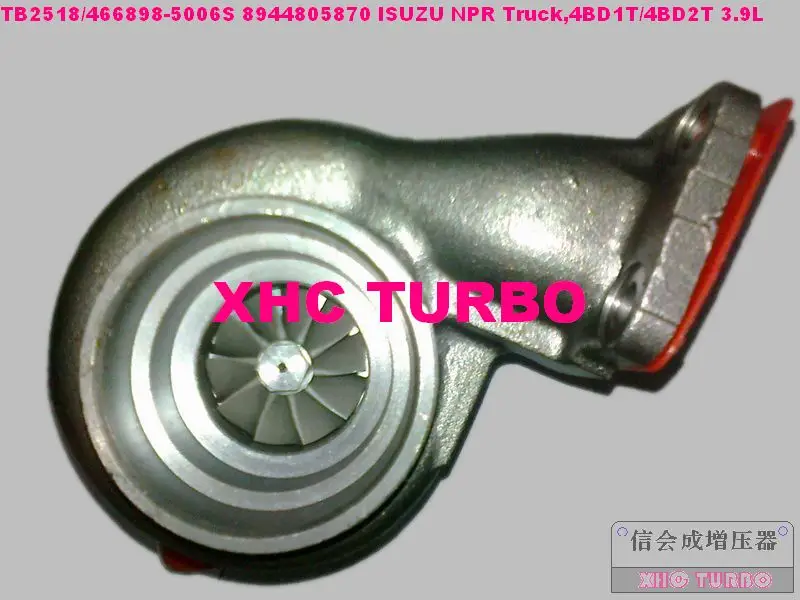 Новый турбокомпрессор TB2518 466898 8944805870 Turbo для дизельного грузовика ISUZU NPR 1980 л 1994 4BD1T