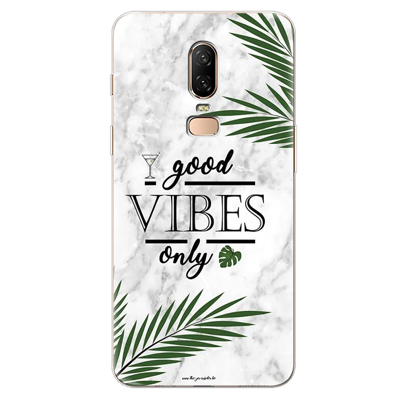 dlsvibes Мраморный силиконовый мягкий ТПУ чехол s для One Plus 6T 6 3 5T чехол прозрачные сумки для Oneplus 6 6T 5T резиновая задняя крышка с принтом CapaCoque - Цвет: dlsvibes