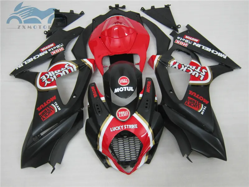Высококачественные комплекты обтекателей для Suzuki GSXR 1000 2007 2008 GSXR1000 K7 K8 уличные мотоциклетные Обтекатели 1000 07 08 Lucky Strike K78