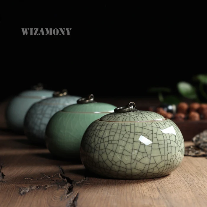 Керамические банки для чая wisamony экологически чистые чаепития 405 г | Дом и сад