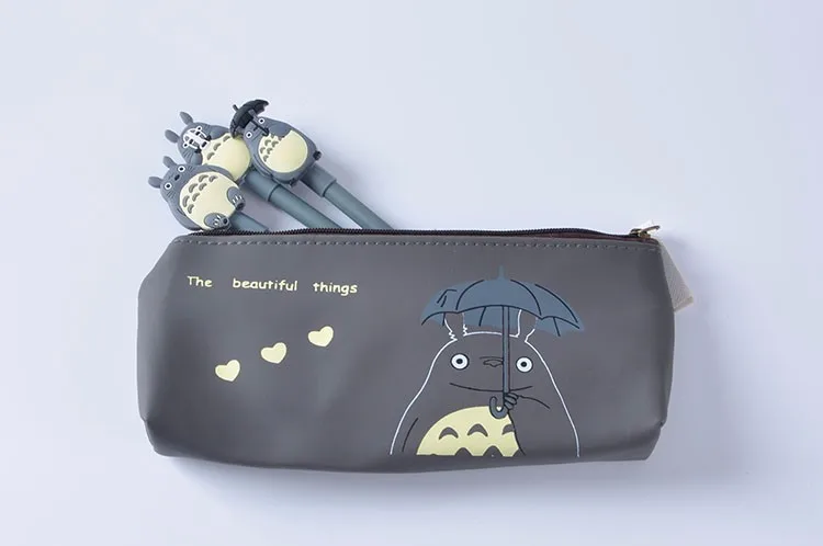 Office Stationary Studio Ghibli Миядзаки Хаяо Аниме ТОТОРО Безликие Гелевые Ручки Симпатичные Школьные Принадлежности для Детей Каваи Ручка Ребенка