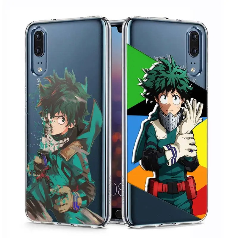 Чехол с аниме для huawei P Smart Nova 3i P8 P9 mini P10 P20 P30 lite Pro, мягкий силиконовый чехол, горячая Распродажа, My Hero Academy