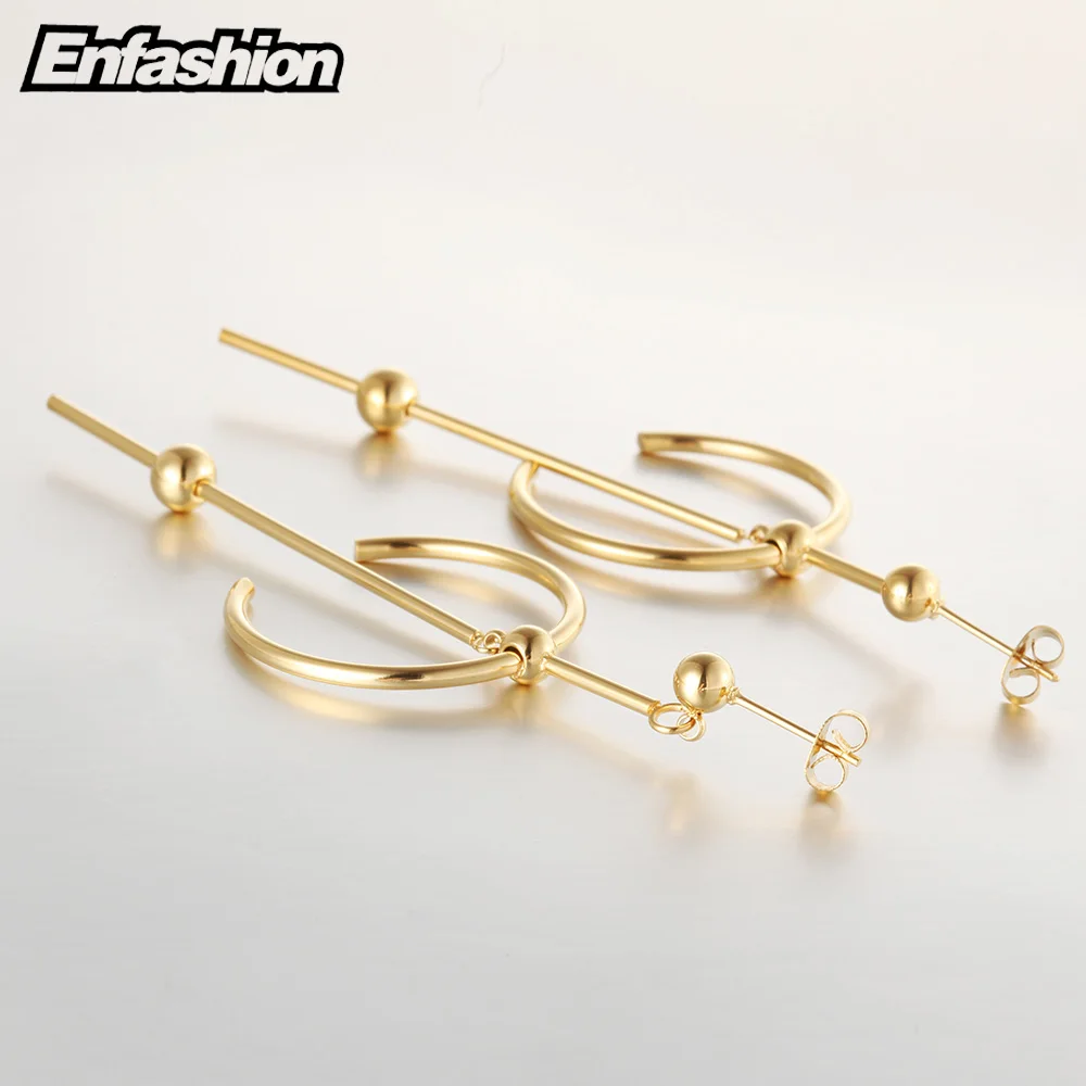 Женские серьги подвески с кольцом из нержавеющей стали|dangle drop earings|dangle earringsdrop dangle