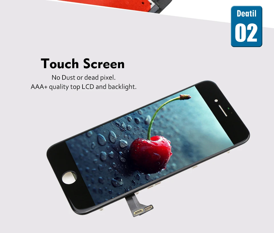 20 шт./лот AAA дигитайзер сборка Дисплей сенсорный экран ЖК-для iPhone 7, 7plus DHL