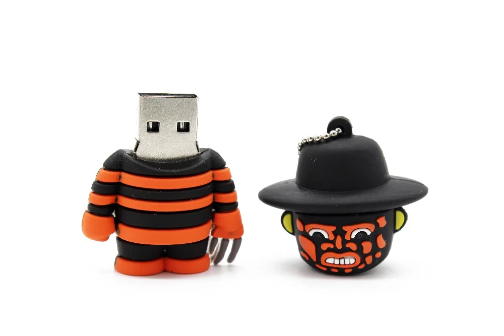 Текстовый ME cool cartoon usb2.0 Freddy vs. Jason модель флешки 8 ГБ 16 ГБ 32 ГБ usb флеш-накопитель милый флеш-накопитель U диск