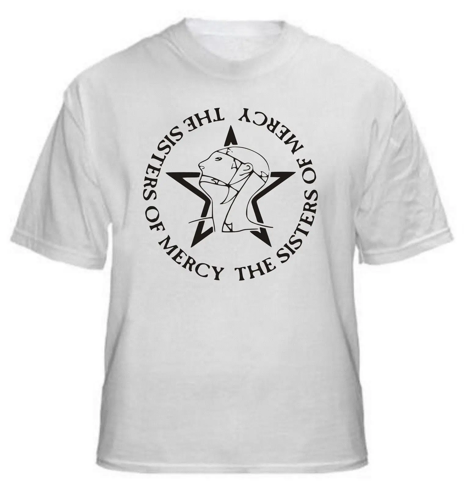 Новая крутая футболка с логотипом THE SISTERS OF MERCY Rock gothique POST PUNK 2019|cool t-shirt|sisters of mercyt-shirt t-shirt |