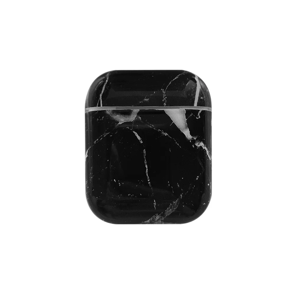 Новинка Ретро мраморные наушники Жесткий защитный чехол для Airpods 2 беспроводные Bluetooth наушники аксессуары для Airpods Чехол Коробка - Цвет: BA