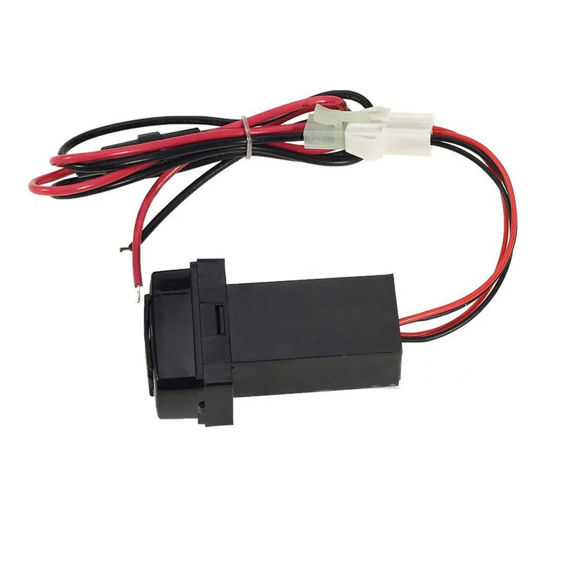 Автомобильное зарядное устройство с двумя USB портами 5 В 2 1 А|Кабели адаптеры и