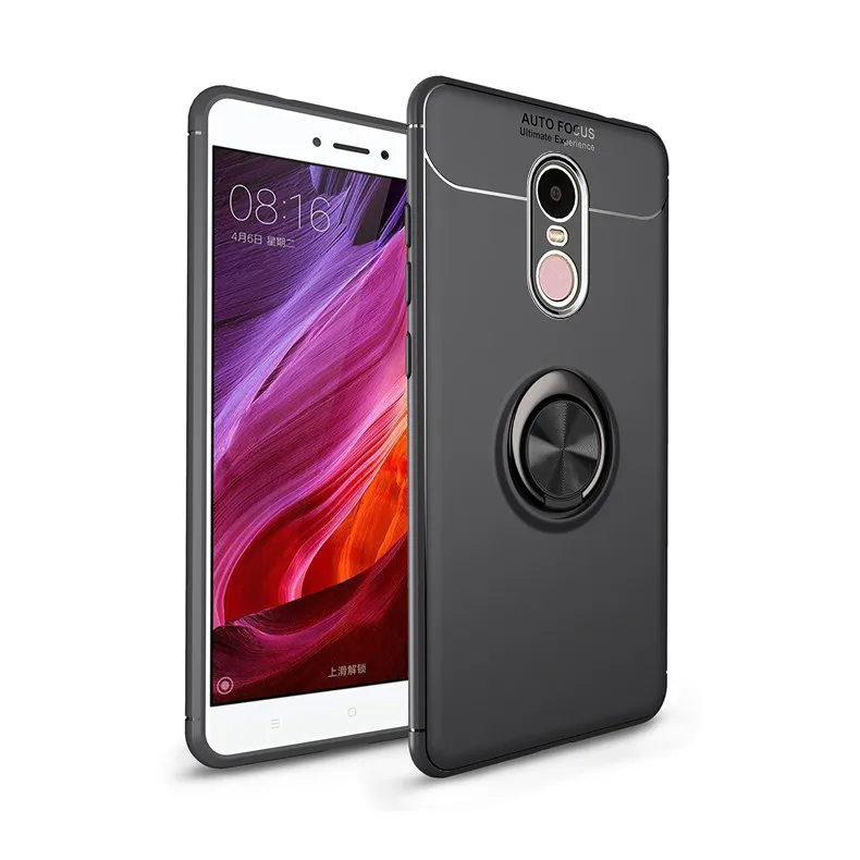 Чехол для Redmi 5 Plus, чехол для Xiaomi Redmi 6, Модный деловой чехол с магнитным кольцом на палец, задняя крышка для телефона, чехол для Redmi 5