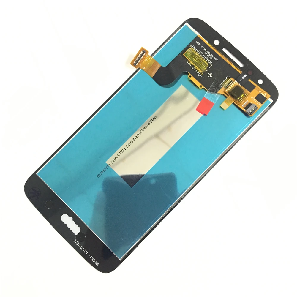 100% протестированный рабочий ЖК дисплей для Motorola Moto E4 XT1762 и сенсорный экран