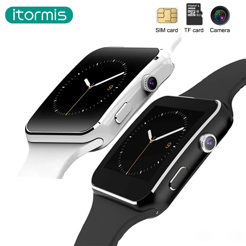 Itormis Bluetooth Smart Часы SmartWatch телефон карточка с фотографией спортсмена часы Камера