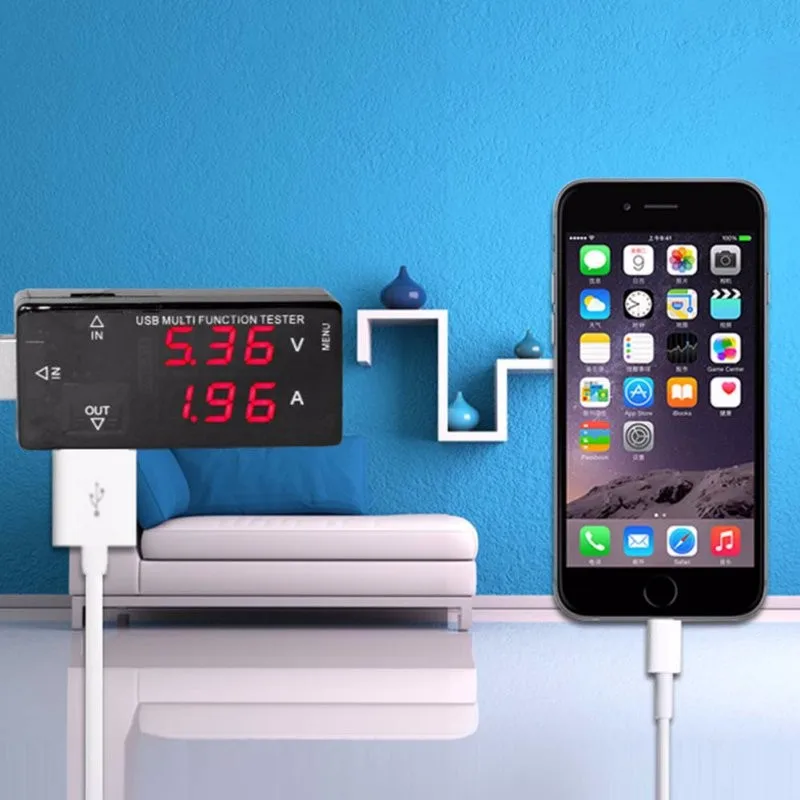 USB детектор измеритель напряжения тока USB тестер напряжения Амперметр USB детектор Тестер Горячая Распродажа