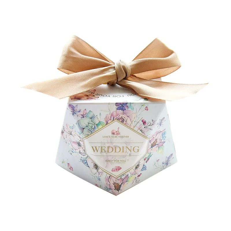 50 шт. Лидер продаж креативные коробки для конфет вечеринок коробка свадебных