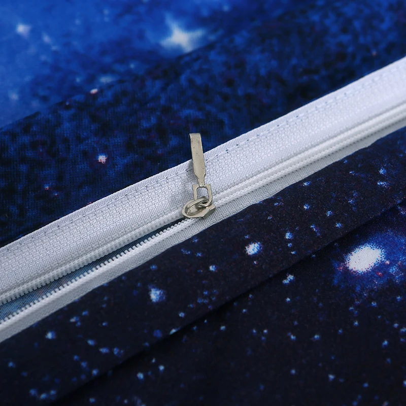 Набор постельного белья с объемным принтом в виде облаков звезд единорогов набор