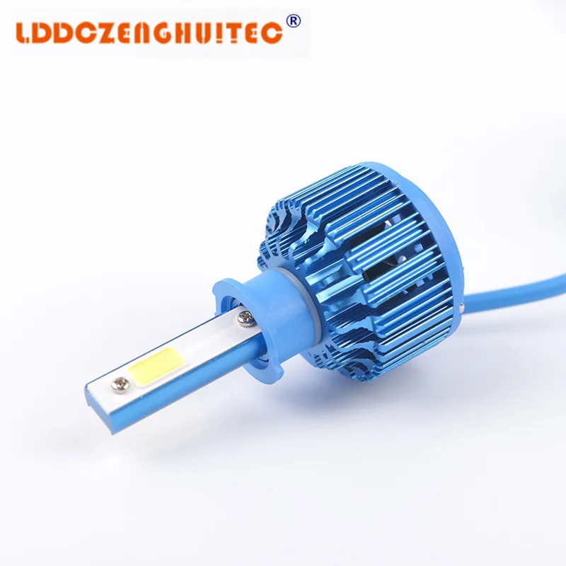 LDDCZENGHUITEC H4 Дальний/Ближний двойной луч H7 светодиодная Автомобильная фара 360