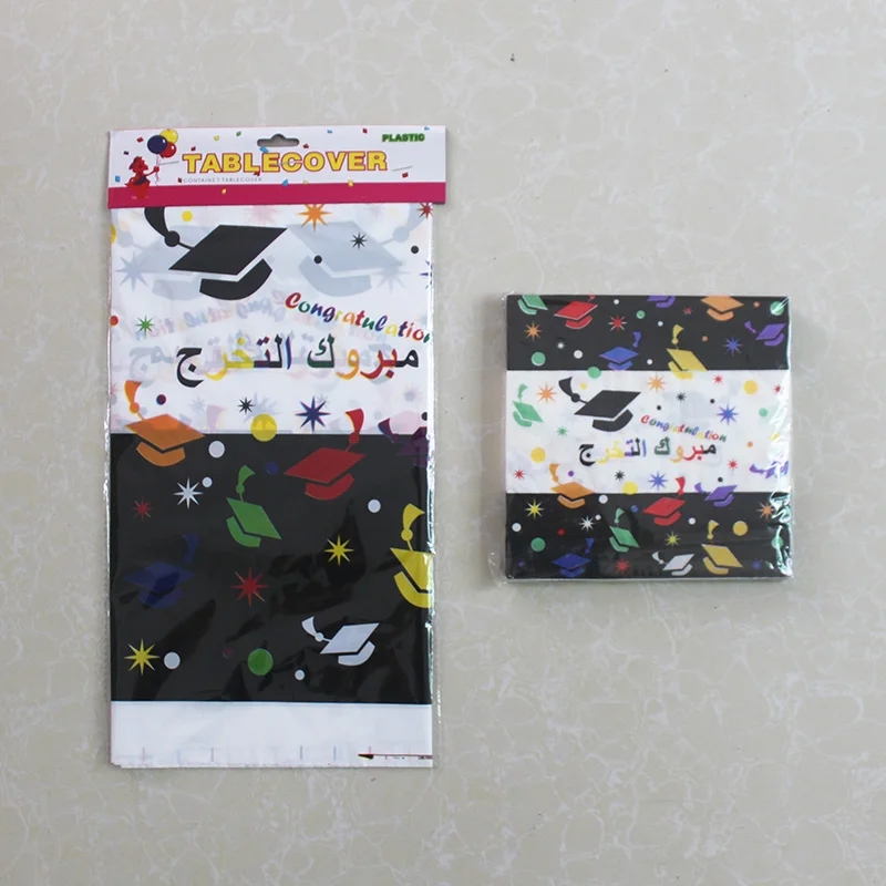 

Одноразовая Пластиковая скатерть, салфетка для врачей, для украшения школьного выпускного вечерние А