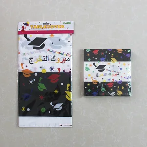 Одноразовая Пластиковая скатерть, салфетка для врачей, для украшения школьного выпускного вечерние А