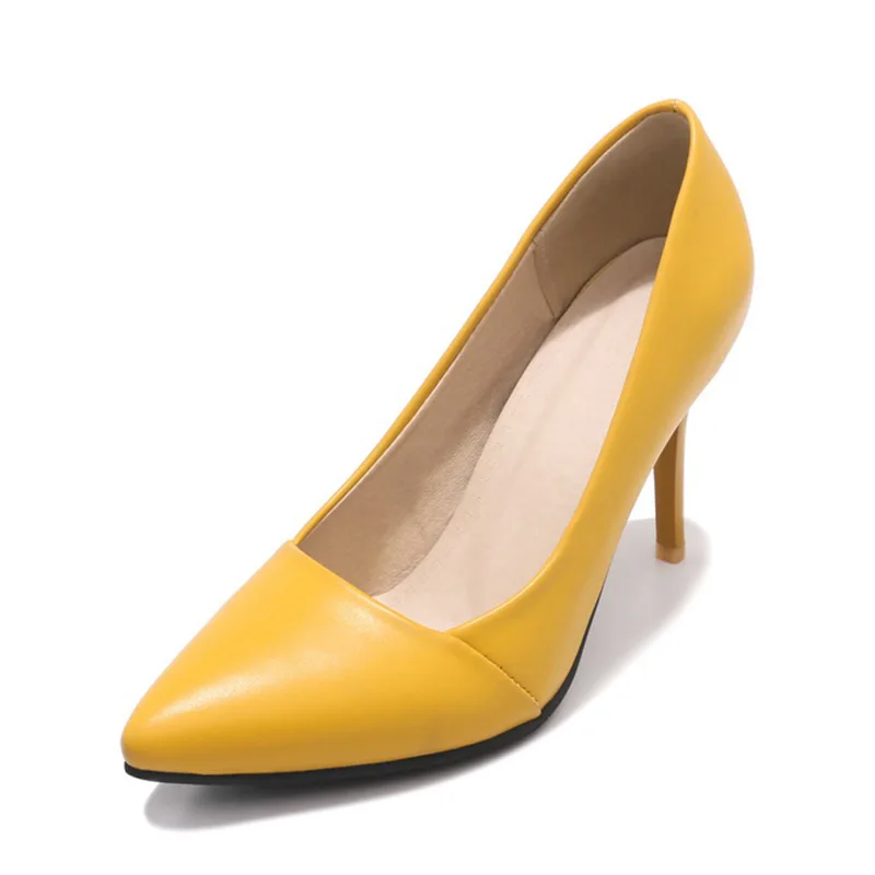 Забавные модные женские туфли-лодочки женская обувь на тонком каблуке 9 см