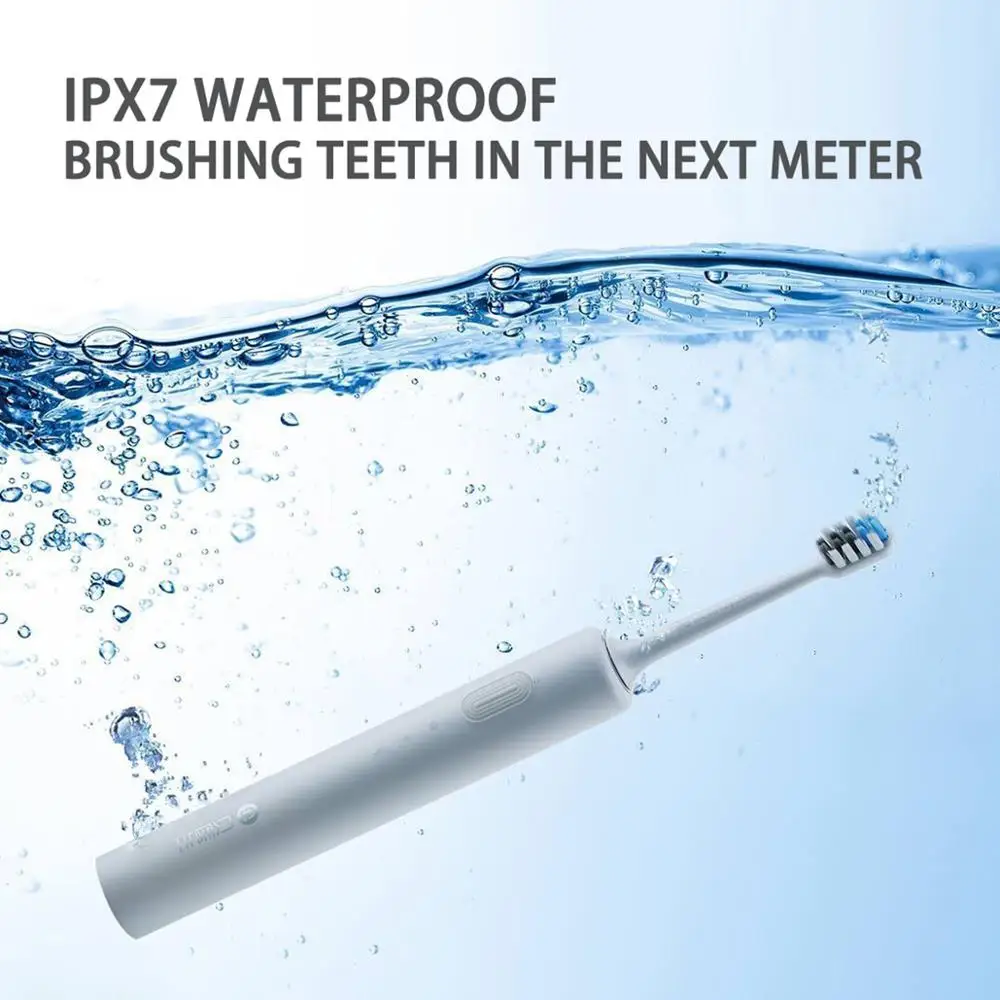 Электрическая ультразвуковая зубная щетка для взрослых домашняя пара детей