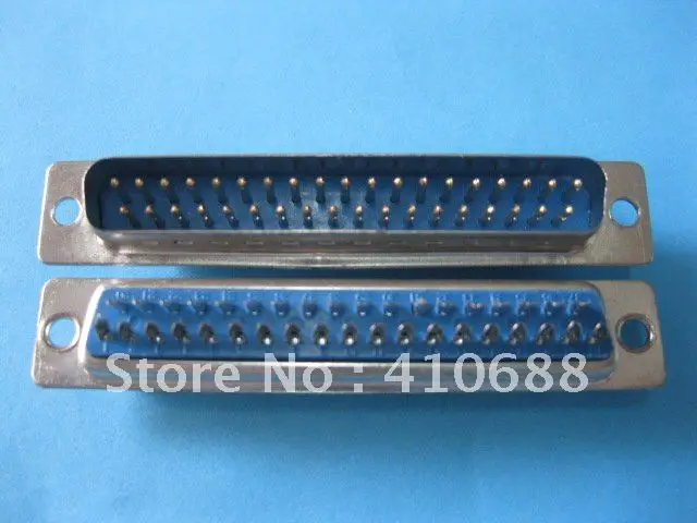 D-Sub 37 pin Мужской припой разъем высокое качество горячая распродажа 10 шт в партии |