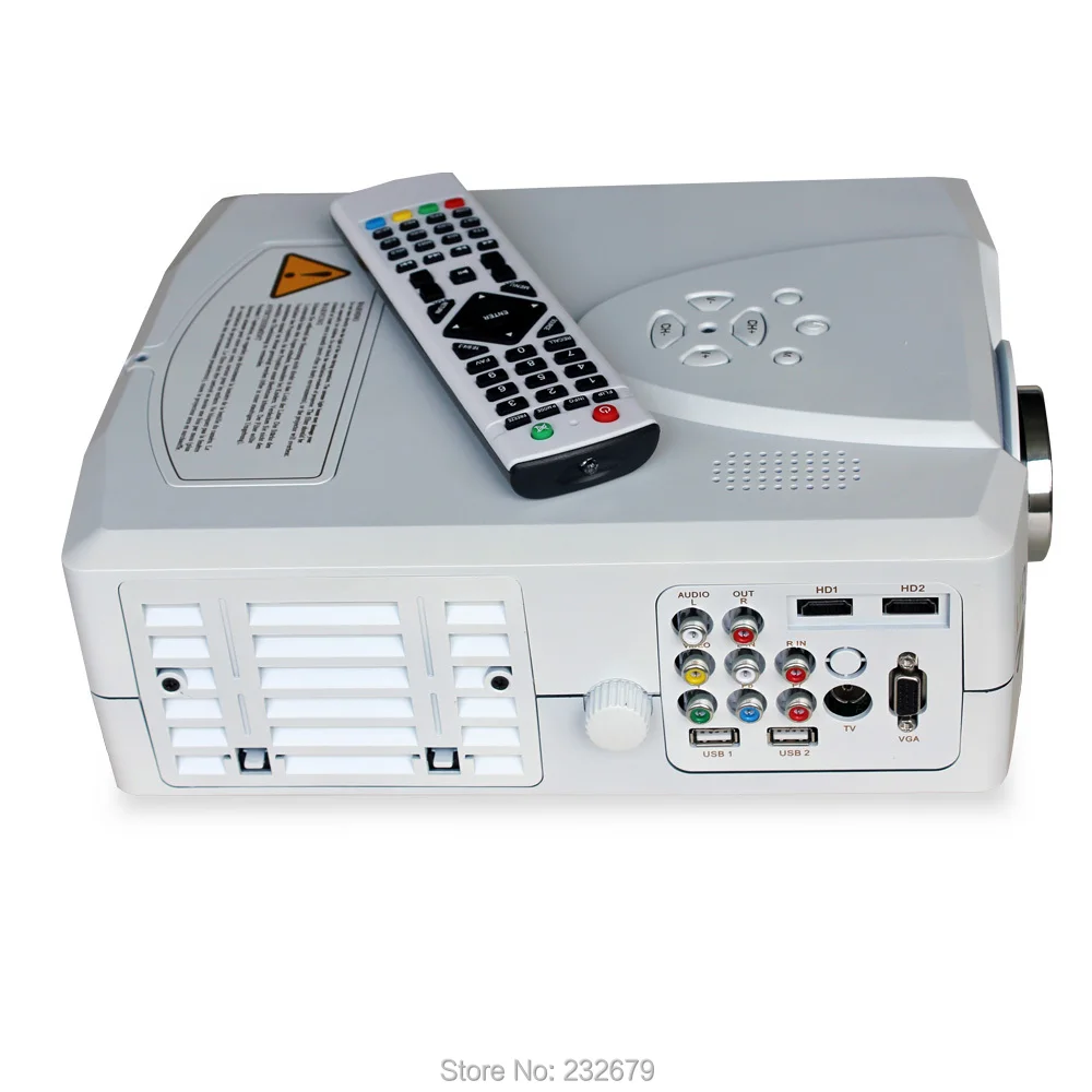 Большой обновление из светодиодов тв-проектор tft-hdmi usb для ps / pc laptop xbox DVD |