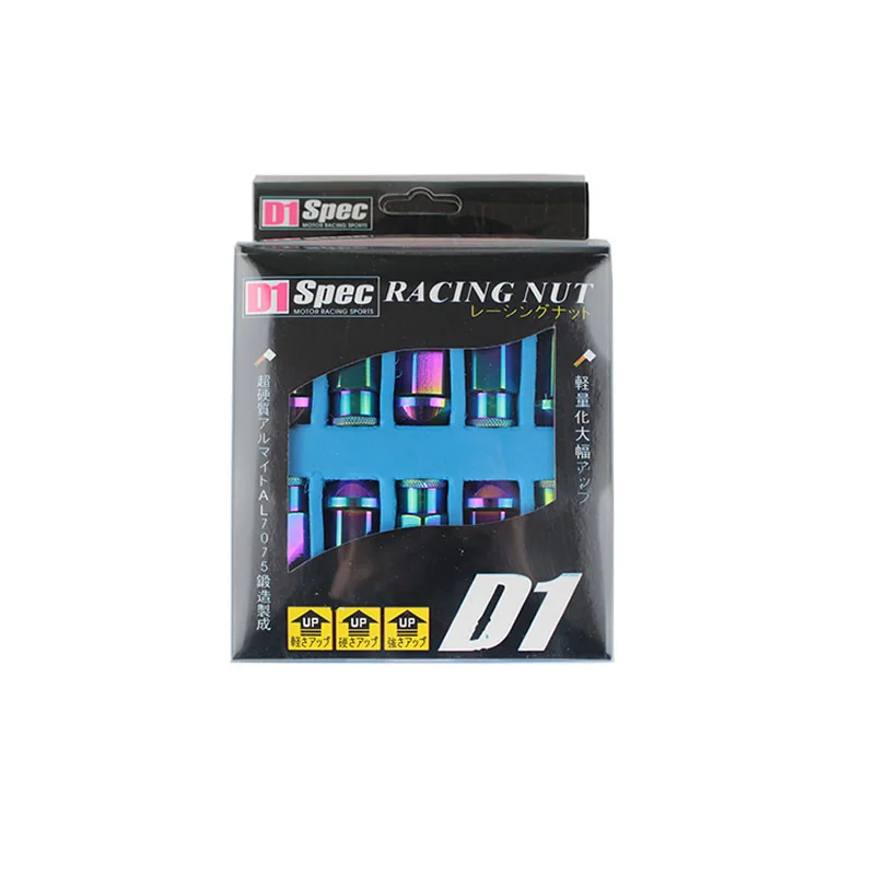 RASTP 20 шт. Neo Chrome M12 x 1 5 алюминиевая винтовая крышка внешний декор болтовые диски