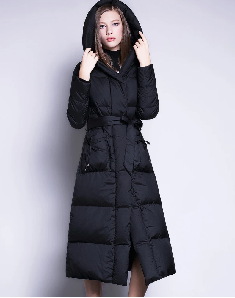 Новинка 2019 зимняя куртка и длинные свободные куртки больших размеров плотное