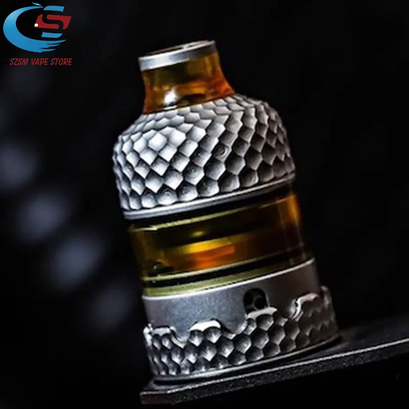 Новейший Hussar Project X The End style RTA 2 мл 316SS 22 мм испаритель Регулируемый воздушный поток