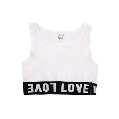 White Vest Ropa/костюм в стиле хип-хоп для девочек, костюм из 3 предметов клетчатая рубашка с длинными рукавами джазовая одежда уличный танцевальный детский сценический костюм для девочек, BL1767 - Цвет: White Vest