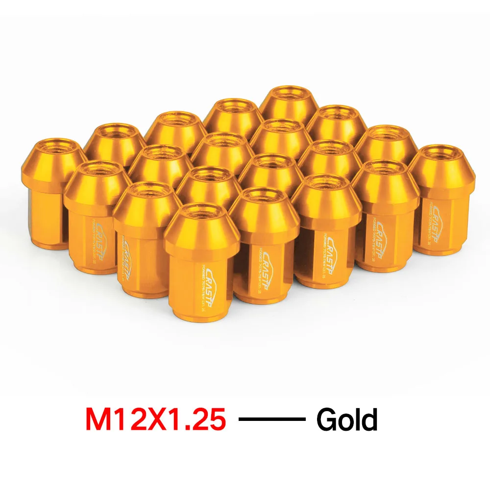 RASTP-M12x1.5/M12x1.25 гоночная тюнинг Колесные гайки кованые 7075-T6 алюминиевые колесные гайки 35 мм гайки RS-LN045