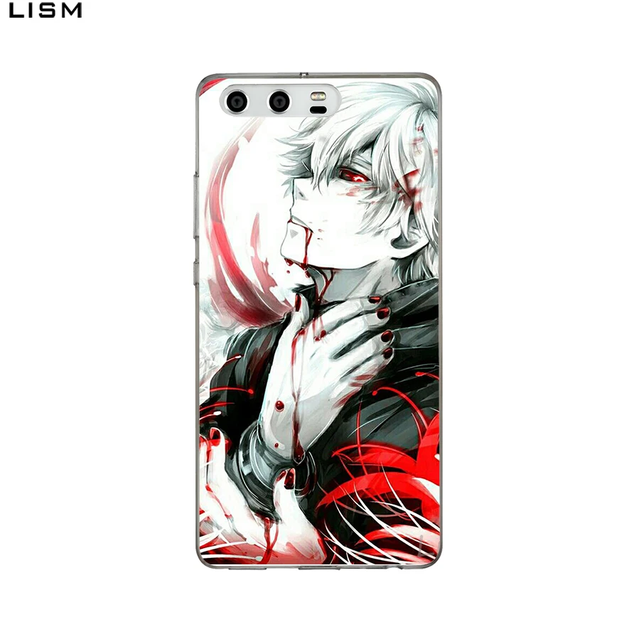 LISM Anime Tokyo Ghoul Hard Case For Huawei Y5 Y6 Y7 2017 Prime 2018 Mate 10 Lite Pro Cover | Мобильные телефоны и
